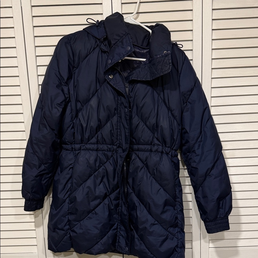 GAP Navy Quilted Puffer Jacket